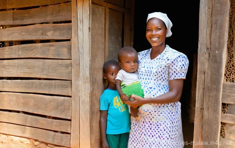 말라위에서 자주 발생하는 질병 - **Malaria Prevention in a Vibrant Community.**
    A Malawian community health nurse, wearing a clea...