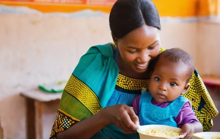 말라위에서 자주 발생하는 질병 - **Malaria Prevention in a Vibrant Community.**
    A Malawian community health nurse, wearing a clea...